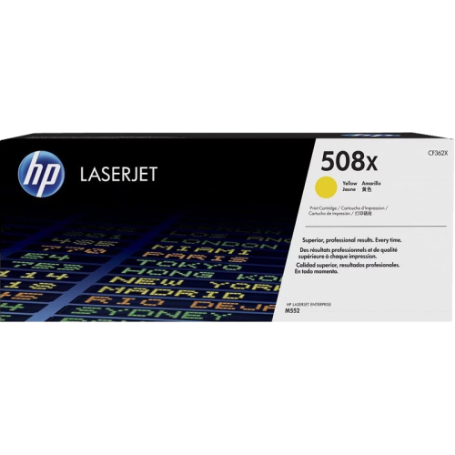 Тонер-картридж/ HP 508X High Yield Yellow Original LaserJet Toner Cartridge