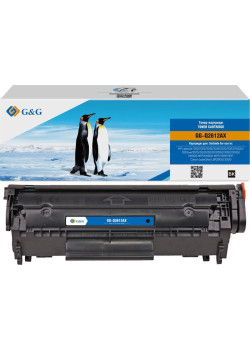 Тонер-картридж G&G GG-Q2612AX черный, 3000 стр., для HP LaserJet 1010/1012/1015/1018/1020/1022/1022n/1022nw/3015/3020