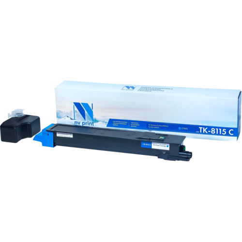 -/ Тонер-картридж NVP NV-TK-8115 Cyan для Kyocera EcoSys-M8124/EcoSys-M8130 (6000k)
