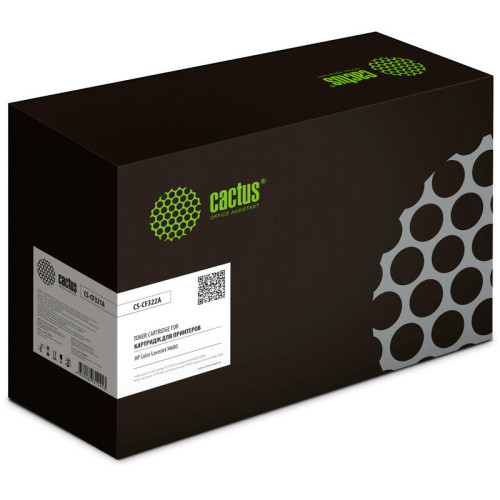 -/ Картридж лазерный Cactus CS-CF322A CF322A желтый (16500стр.) для HP CLJ M680