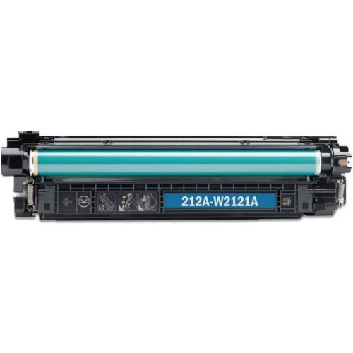 Тонер-картридж G&G GG-W2121A 212A голубой, 4500 стр., для HP Color LaserJet M554/M555/578 Enterprise
