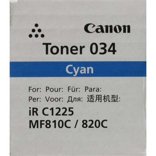 Тонер/ TONER 034 CYAN Тонер синий Тонер/ TONER 034 CYAN Тонер синий