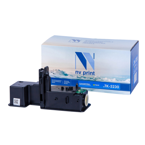 -/ Тонер-картридж NVP NV-TK-5230 Yellow для Kyocera Ecosys M5521cdn/ M5521cdw/ P5021cdn/ P5021cdw (2200k)