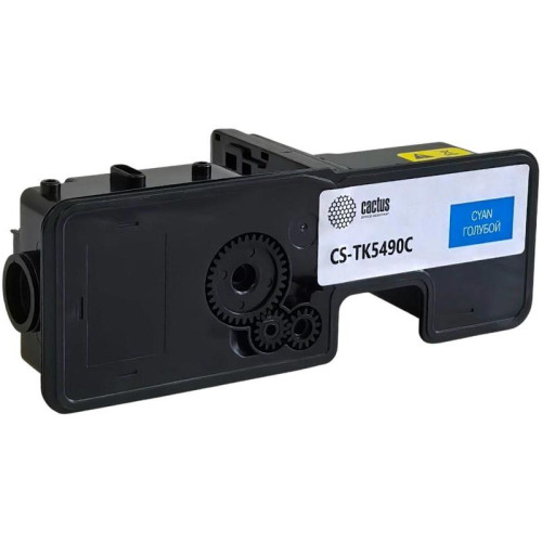 Картридж лазерный Cactus CS-TK5490С голубой (2400стр.) для Kyocera ECOSYS PA2101cx/PA2101cwx/MA2101cfx/MA2101cwfx с чипом