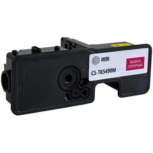 Картридж лазерный Cactus CS-TK5490M пурпурный (2400стр.) для Kyocera ECOSYS PA2101cx/PA2101cwx/MA2101cfx/MA2101cwfx с чипом