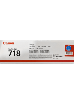 Тонер-картридж/ CLBP CARTRIDGE 718 C EUR