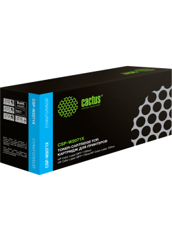 -/ Картридж лазерный Cactus CSP-W2071X 117X голубой (1300стр.) для HP Color Laser 150a/150nw/178nw MFP/