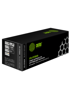 -/ Картридж лазерный Cactus CS-CF283A CF283A черный (1500стр.) для HP LJ Pro M125nw/M127fw