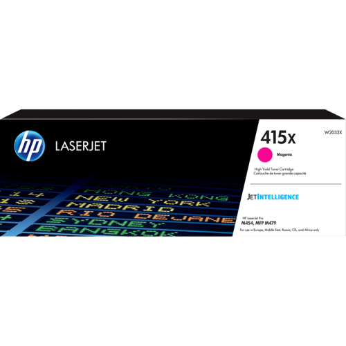 Тонер-картридж/ HP 415X Magenta LaserJet Toner Cartridge