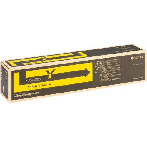 тонер-картридж Kyocera TK-8305Y/ Toner Cartridge TK-8305Y (305Xci/355Xci,15K/5%)