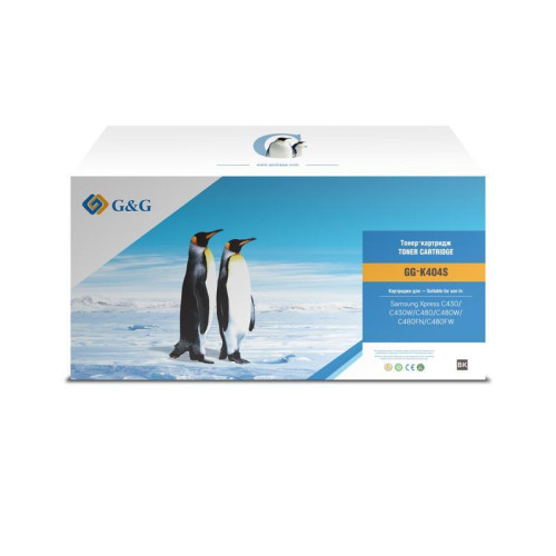 Тонер-картридж G&G GG-K404S черный, 1500 стр., для Samsung SL-C430/C430W/C480/C480W/C480FW