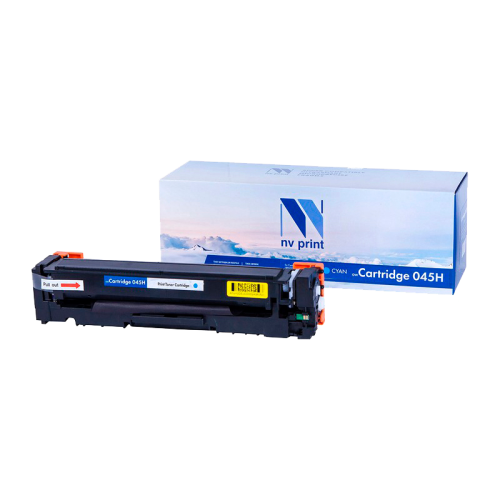 -/ Тонер-картридж NVP NV-045H Cyan для Canon i-Sensys LBP 611Cn/ 613Cdw/ MF 631Cn/ 633Cdw/ 635Cx (2200k)