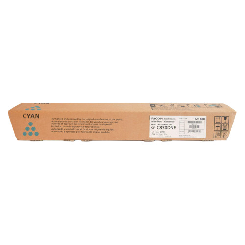 Принт-картридж голубой, тип SPC830DNE/ Print Cartridge Cyan SP C830DNE Принт-картридж голубой, тип SPC830DNE/ Print Cartridge Cyan SP C830DNE