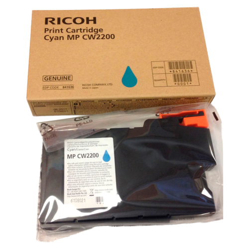 Картридж голубой тип MP CW2200/ Print Cartridge Cyan MP CW2200