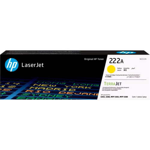 Тонер-картридж/ HP 222A Yellow Toner