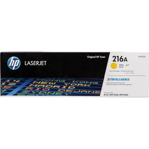 Тонер-картридж HP 216A желтый, 850 стр., для HP MFP M182/M183