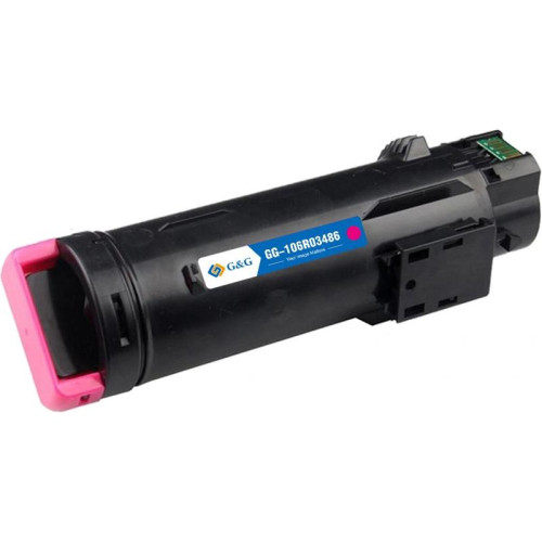 Картридж лазерный G&G GG-106R03486 106R03478/106R03486 пурпурный (2400стр.) для Xerox Phaser 6510DN/WC 6515DN