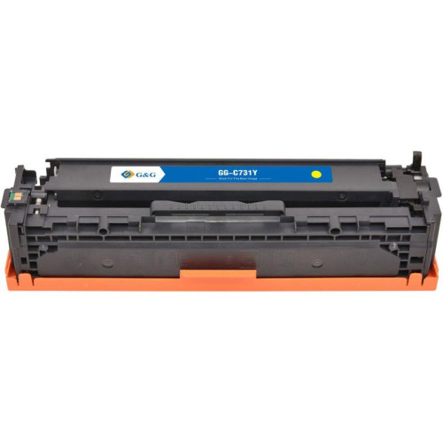 Тонер-картридж G&G GG-C731Y желтый, 1800 стр., для Canon LB i-SENSYS MF8230/MF8280