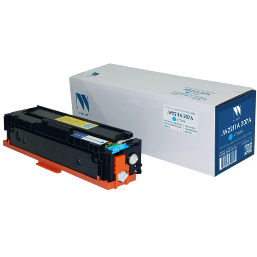 -/ Картридж NVP совместимый NV-W2211A 207A Cyan до версии fw20220729