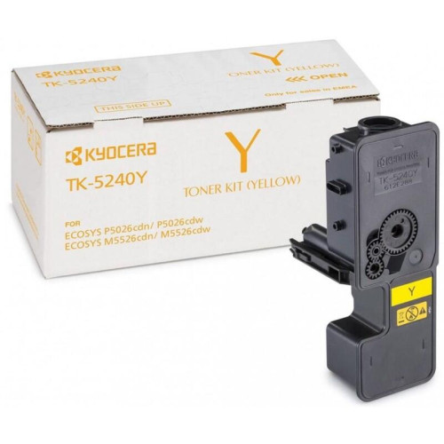 Kyocera TK-5240Y, 3000 pages for Kyocera P5026cdn/cdw, M5526cdn/cdw, Yellow