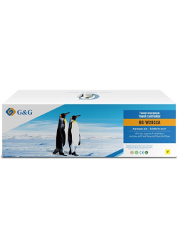 Тонер-картридж G&G GG-W2032A 415A желтый, 2100 стр., для HP LaserJet M454/MFP M479