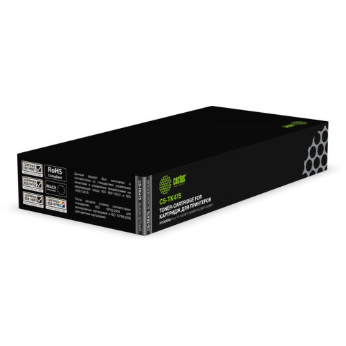 -/ Картридж лазерный Cactus CS-TK475 TK-475 черный (15000стр.) для Kyocera FS-6025/B/6030