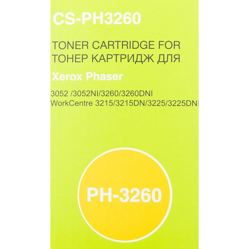 Картридж лазерный Cactus CS-PH3260 106R02778 черный (3000стр.) для Xerox Phaser 3052/3260/WC 3215/3225