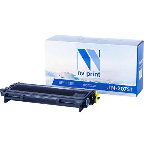 -/ Тонер-картридж NVP NV-TN-2075T для Brother HL-2030R/ HL-2040R/ HL-2070NR/ DCP-7010R/ DCP-7025R/ MFC-7420R/ MFC-7820NR/ FAX-2920R (2500k)