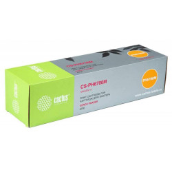 -/ Картридж лазерный Cactus CS-PH6700M 106R01524 пурпурный (12000стр.) для Xerox Phaser 6700