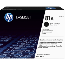 HP 81A Black LaserJet Toner Cartridge