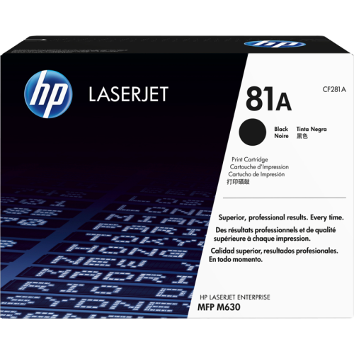 HP 81A Black LaserJet Toner Cartridge