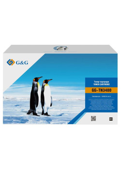 Тонер-картридж G&G GG-TN3480 черный, 8000 стр., для Brother DCP L5500DN/L6600DW