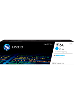 Тонер-картридж HP 216A голубой, 850 стр., для HP MFP M182/M183