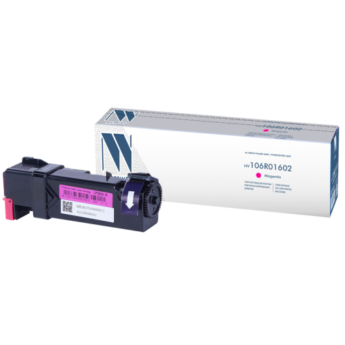 -/ Тонер-картридж NVP NV-106R01602 Magenta для Xerox Phaser 6500 / WorkCentre 6505 (2500k)