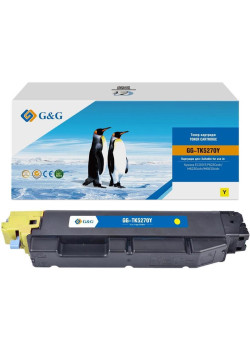 Тонер-картридж G&G GG-TK-5270Y TK5270Y желтый, 6000 стр., для Kyocera ECOSYS P6230cdn/M6230cidn/M6630cidn