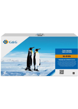 Тонер-картридж G&G GG-D105L черный, 2500 стр., для Samsung ML-1910/1915/1916K/2525K/1911/SCX-4600/4605K/4610K/4623K