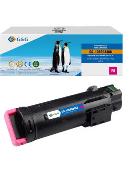 Картридж лазерный G&G GG-106R03486 106R03478/106R03486 пурпурный (2400стр.) для Xerox Phaser 6510DN/WC 6515DN