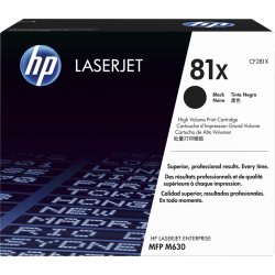 Тонер-картридж/ HP 81X Black LaserJet Toner Cartridge