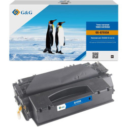 Тонер-картридж G&G GG-Q7553A черный, 3000 стр., для HP LaserJet P2010/P2014/P2015/M2727nf MFP/M2727nfs MFP/LBP-3310/3370