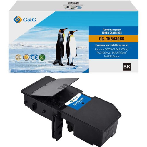 Картридж лазерный G&G GG-TK5430BK TK-5430K черный (1250стр.) для Kyocera Ecosys PA2100cx/PA2100cwx/MA2100cfx/MA2100cwfx