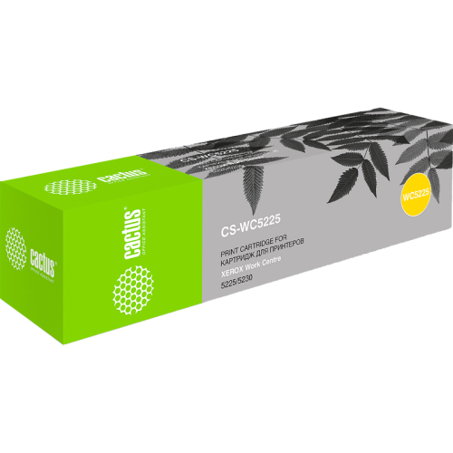 -/ Картридж лазерный Cactus CS-WC5225 106R01305 черный (30000стр.) для Xerox WorkCentre 5225/5230