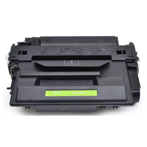-/ Картридж лазерный Cactus CS-CE255AS CE255A черный (6000стр.) для HP LJ P3011/P3015