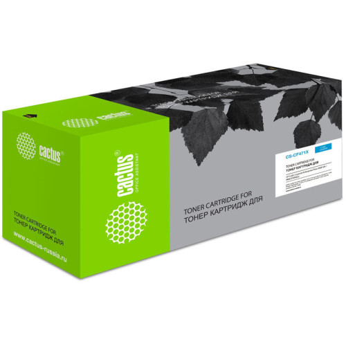 -/ Картридж лазерный Cactus CS-CF471X CF471X голубой (23000стр.) для HP Color LJ Enterprise Flow M681dh