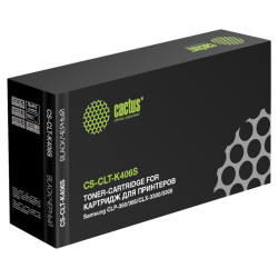 -/ Картридж лазерный Cactus CS-CLT-K406S CLT-K406S черный (1500стр.) для Samsung CLP-360/365/CLX-3300/3
