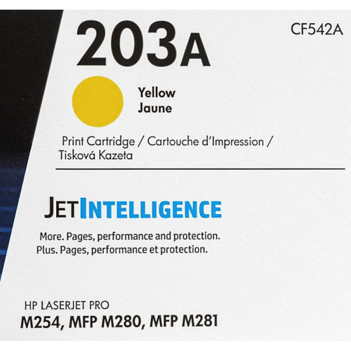 Тонер-картридж/ HP 203A Original Yellow LaserJet Toner Cartridge