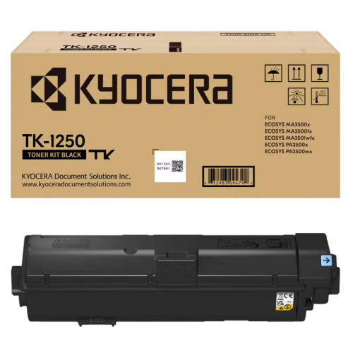 Тонер-картридж/ Toner Cartridge Kyocera TK-1250 Black (3k)