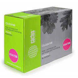 -/ Картридж лазерный Cactus CS-D3470B ML-D3470B черный (10000стр.) для Samsung ML-3470/3471