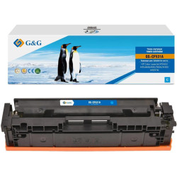 Тонер-картридж G&G GG-CF531A CF531A голубой, 900 стр., для HP Color LaserJet M154A/M154NW M180/180N/M181/M181FW