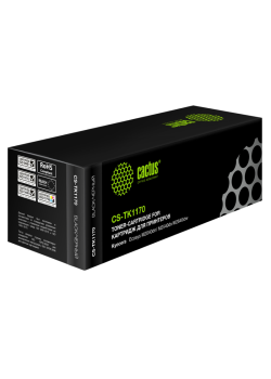 -/ Картридж лазерный Cactus CS-TK1170 TK-1170 черный (7200стр.) для Kyocera Ecosys M2040dn/ M2540dn/M26