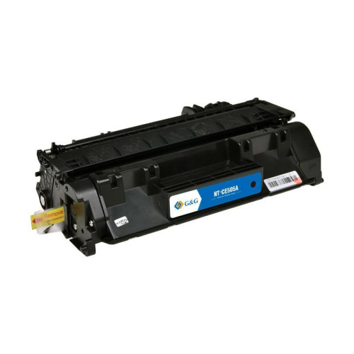 Тонер-картридж G&G GG-CE505A черный, 2300 стр., для HP LaserJet P2055/P2035/Pro 400 M401/MFP M425